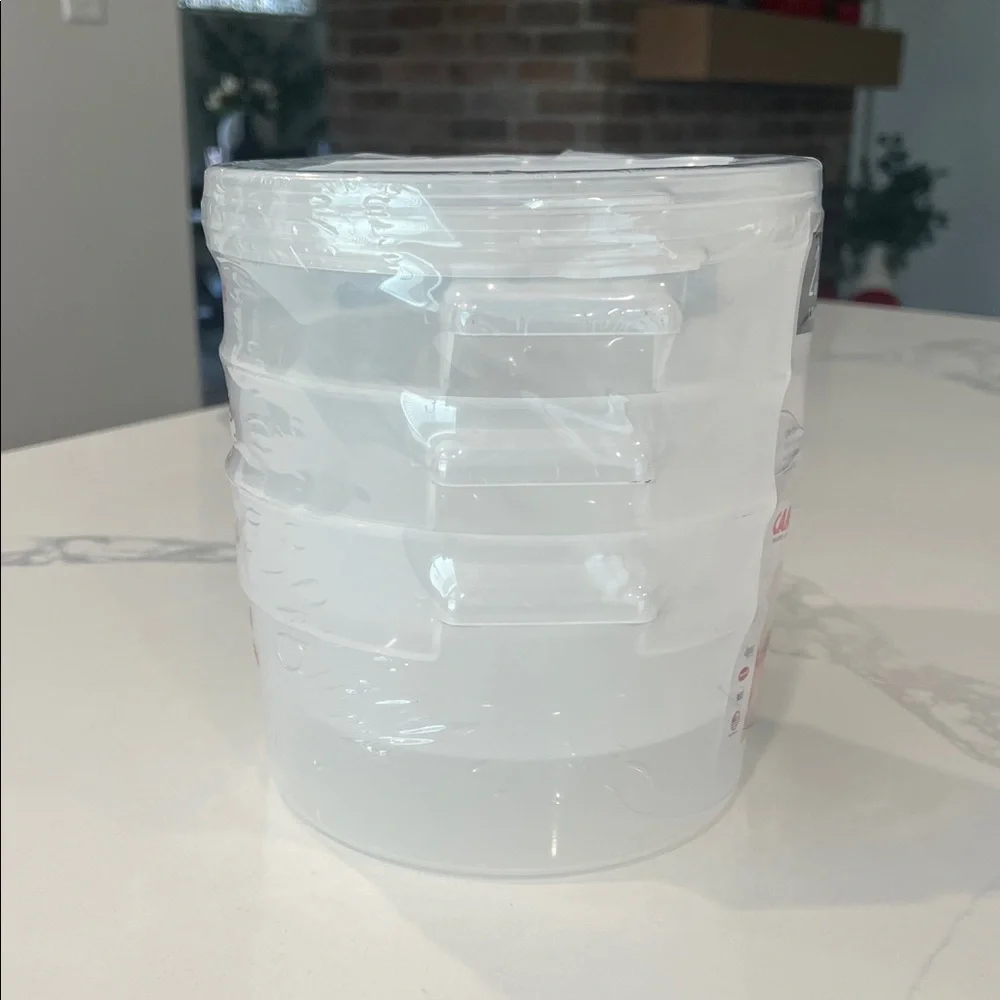 3pc Food Storage & Covers..